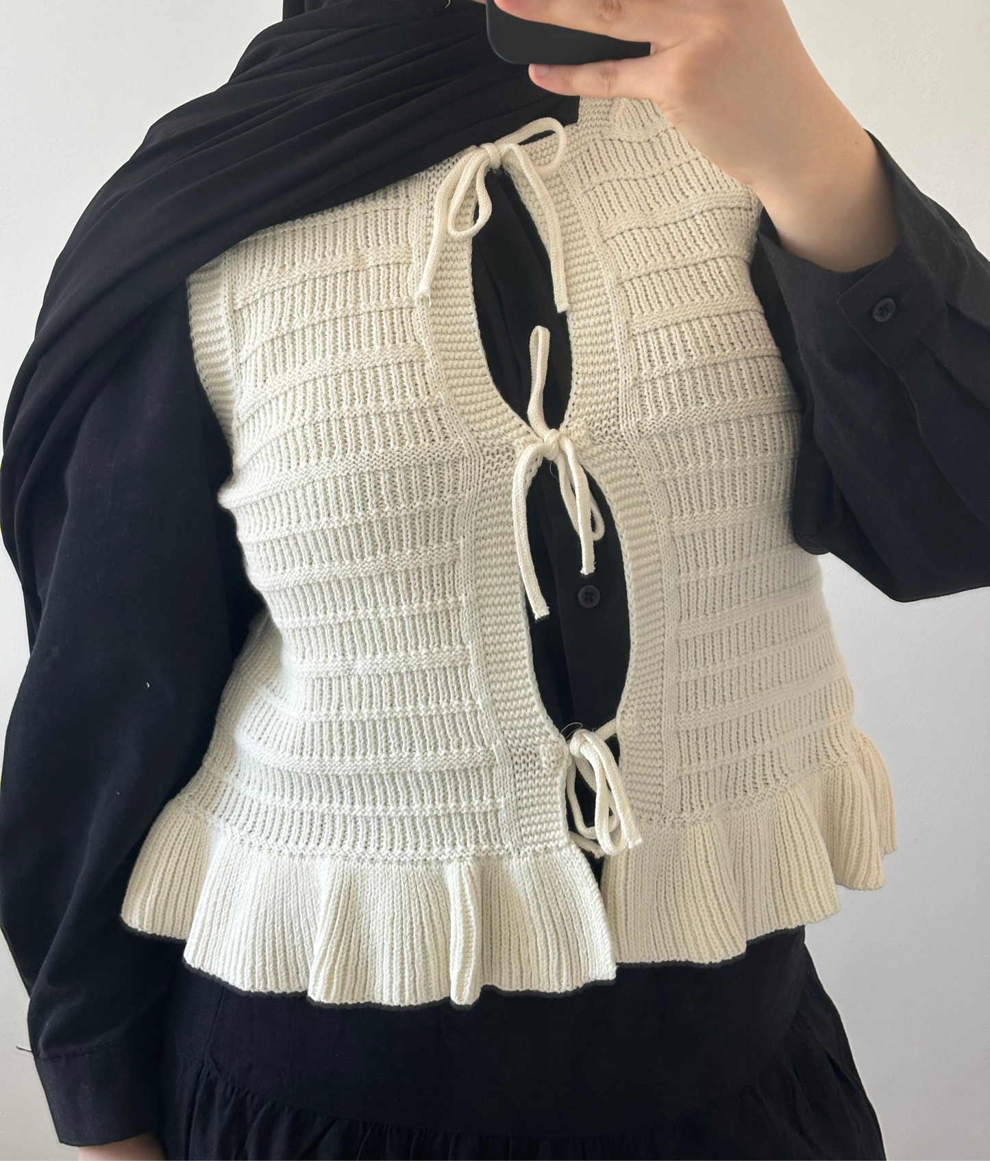 Gilet tricoté